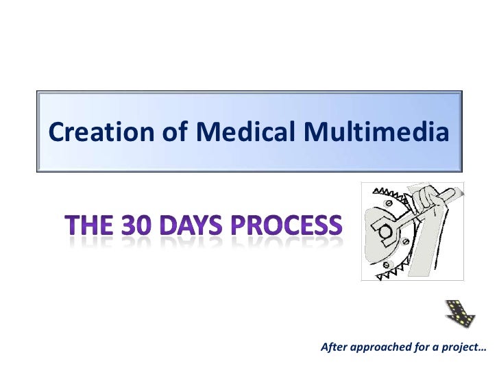 The process of creating Medical multimedia