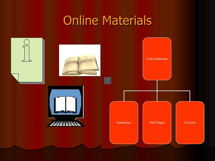 Creation of online materials