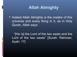 Creation of universe | PPT
