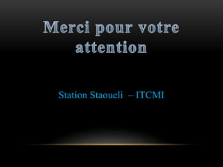 Station Staoueli – ITCMI
 