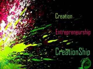 CreationShip Project & website presentation