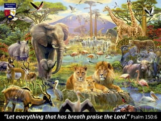 The living creatures around God’s throne who are singing :
Holy! Holy! Holy! Is the Lord of Hosts; the whole earth
is full...