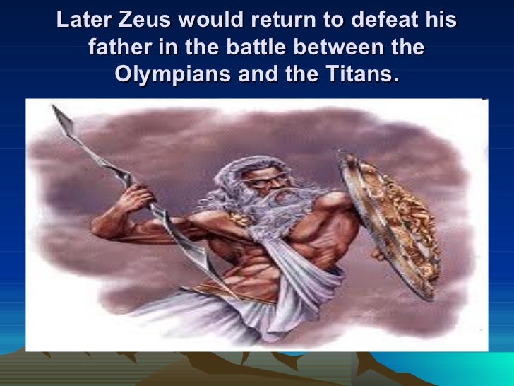 Creation story, cronus and rhea