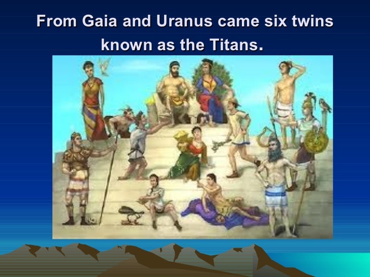 Creation story, cronus and rhea