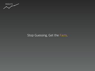 Stop Guessing, Get the Facts.
INSIGHTS
 