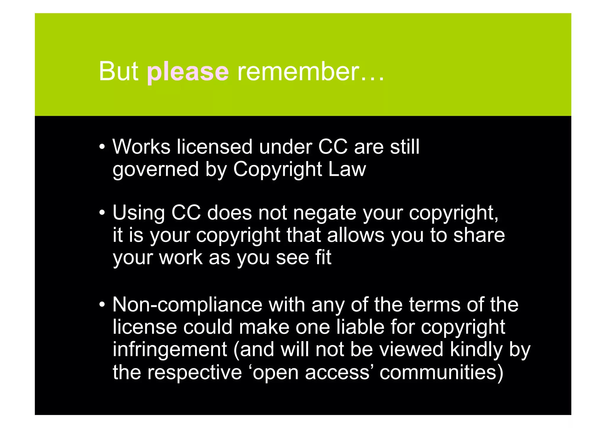 Creative Commons and Education