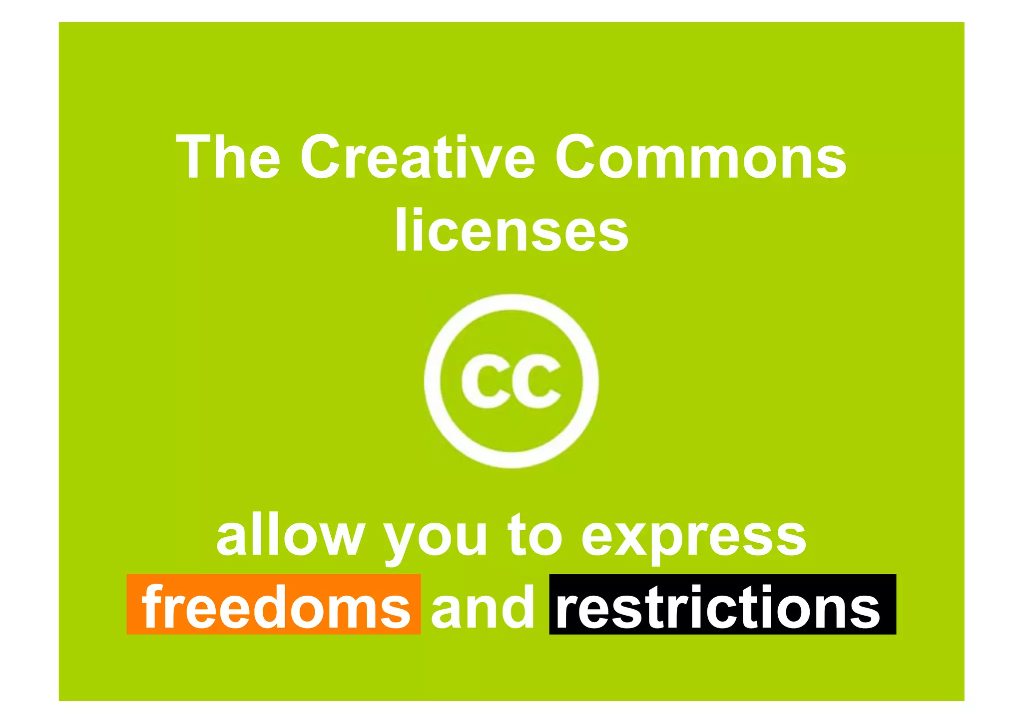 Creative Commons and Education