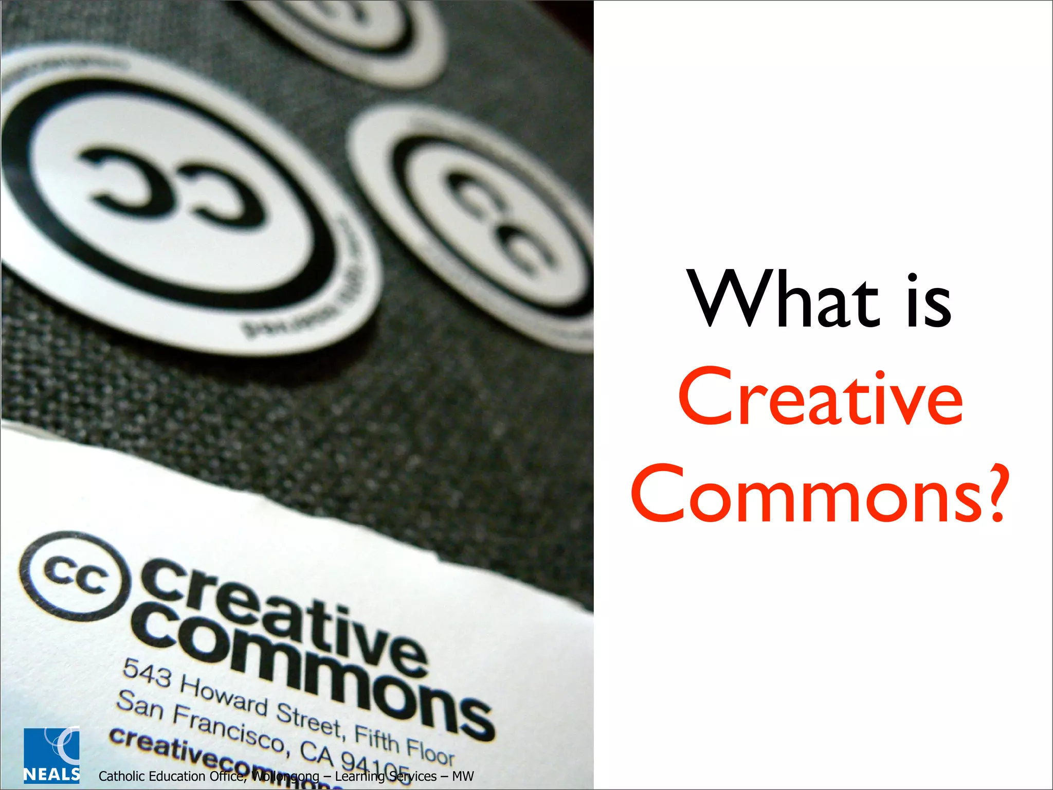 Creative Commons in our Schools
