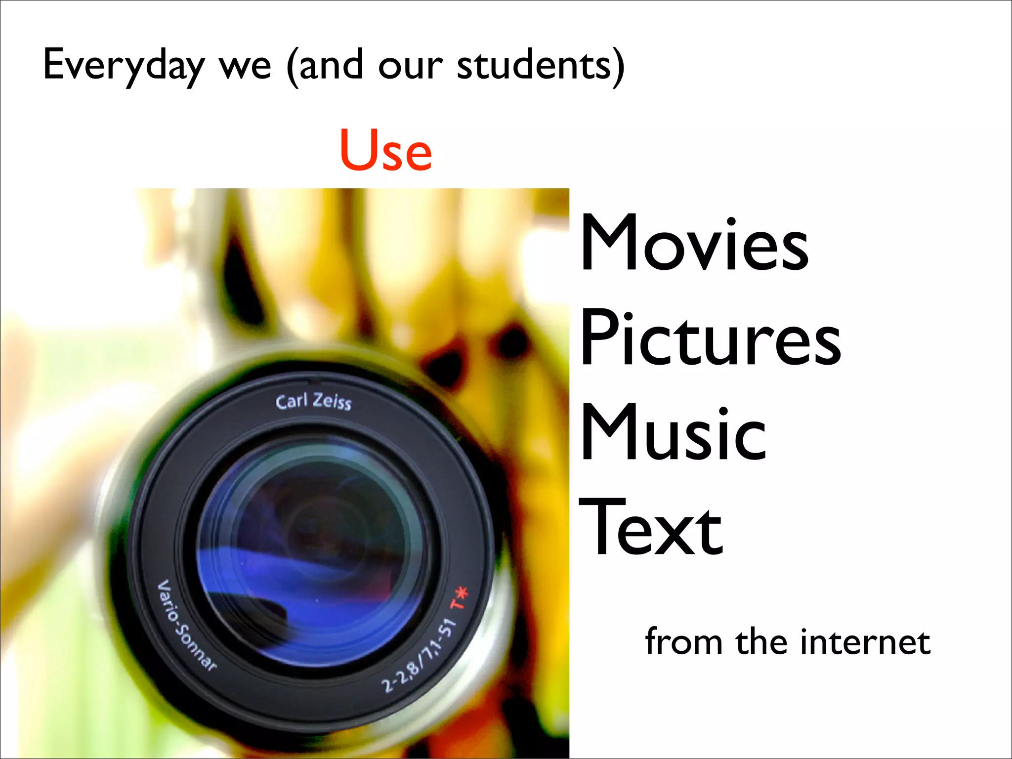 Creative Commons in our Schools