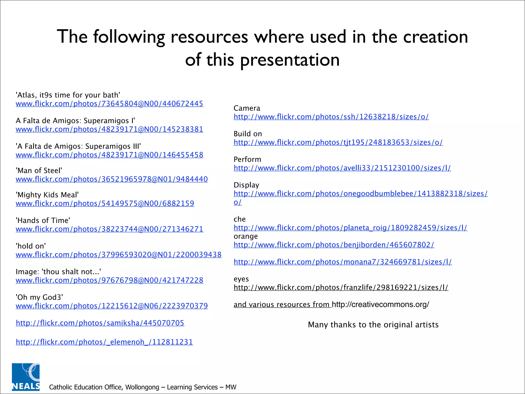 Creative Commons in our Schools
