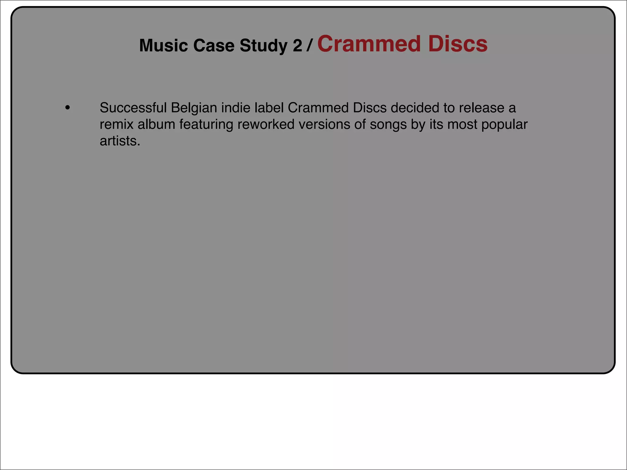 Creative Commons Presentation for the July 11, 2007 Yahoo! Creative Talk (PDF format)