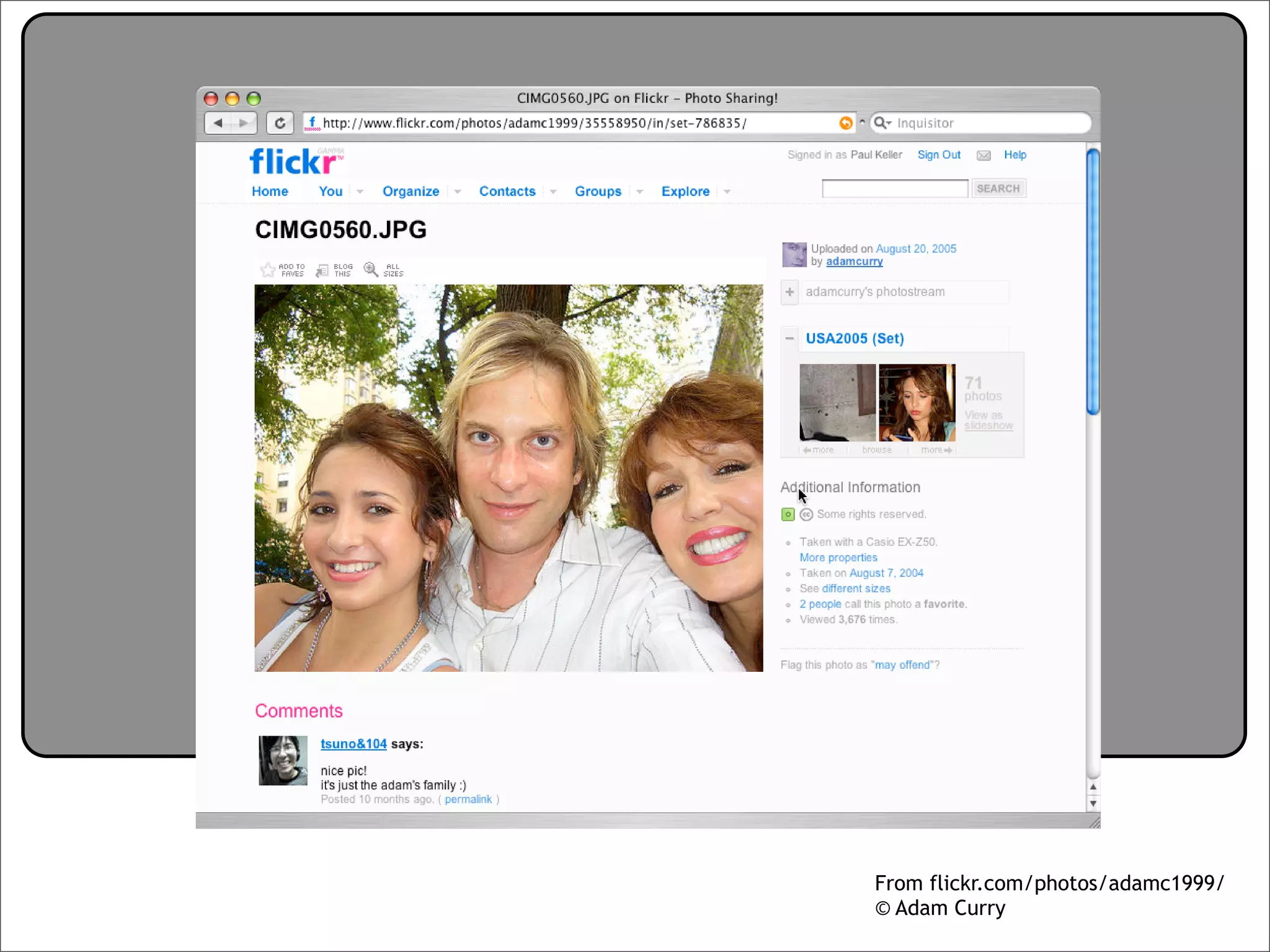 Creative Commons Presentation for the July 11, 2007 Yahoo! Creative Talk (PDF format)