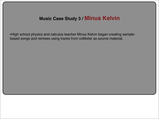 Creative Commons Presentation for the July 11, 2007 Yahoo! Creative Talk (PDF format)