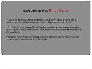 Creative Commons Presentation for the July 11, 2007 Yahoo! Creative Talk (PDF format)