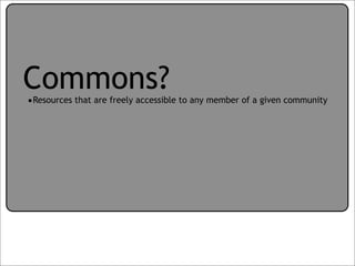 Creative Commons Presentation for the July 11, 2007 Yahoo! Creative Talk (PDF format)