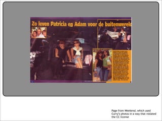 Creative Commons Presentation for the July 11, 2007 Yahoo! Creative Talk (PDF format)