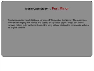 Creative Commons Presentation for the July 11, 2007 Yahoo! Creative Talk (PDF format)