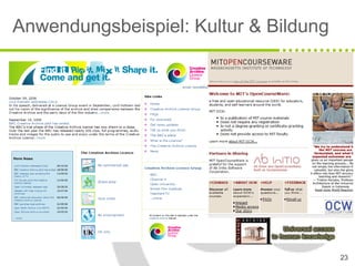 Creative Commons - Share, Reuse, Remix