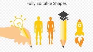 Fully Editable Shapes
 