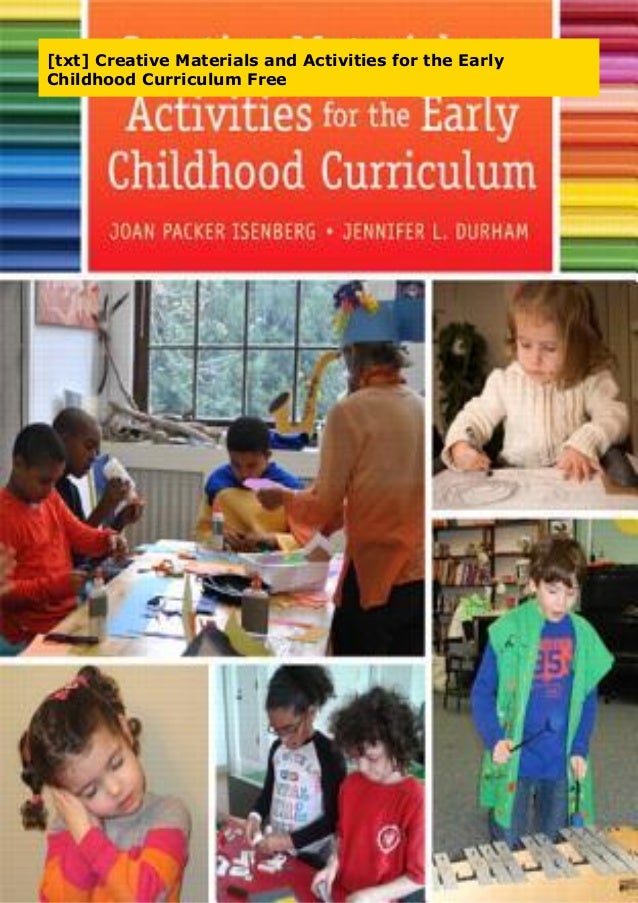 early childhood education materials free