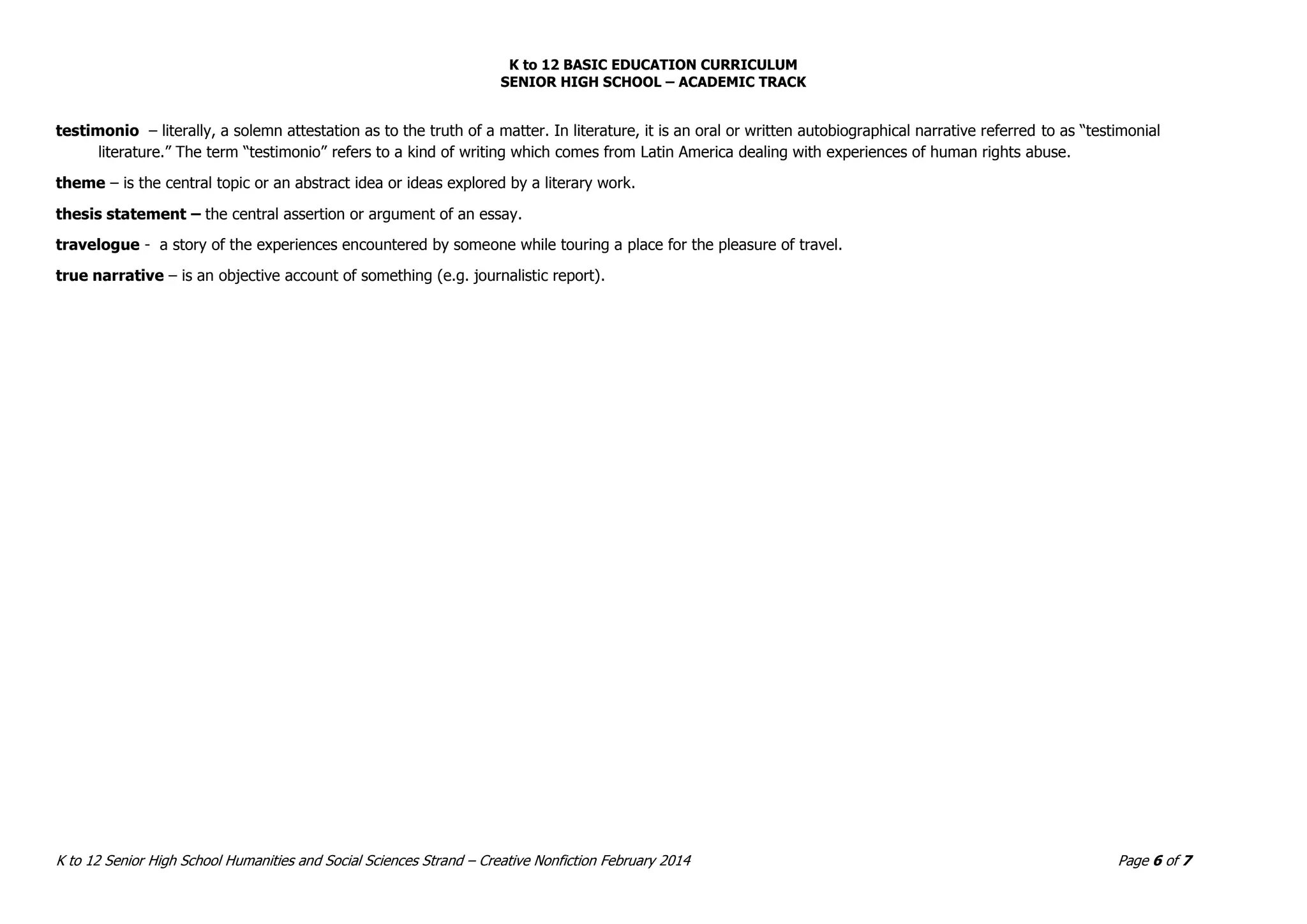 Creative Nonfiction 1 Pdf