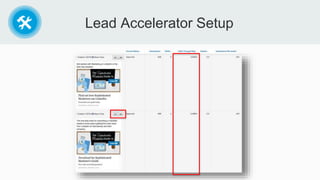 Lead Accelerator Setup
 