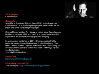 Creative Photos by Chema Madoz Part 1