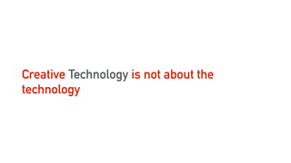 Creative Technology 2014 | PDF