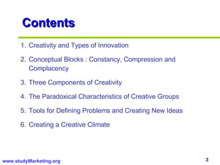 Creative Thinking Skills    Slide 3