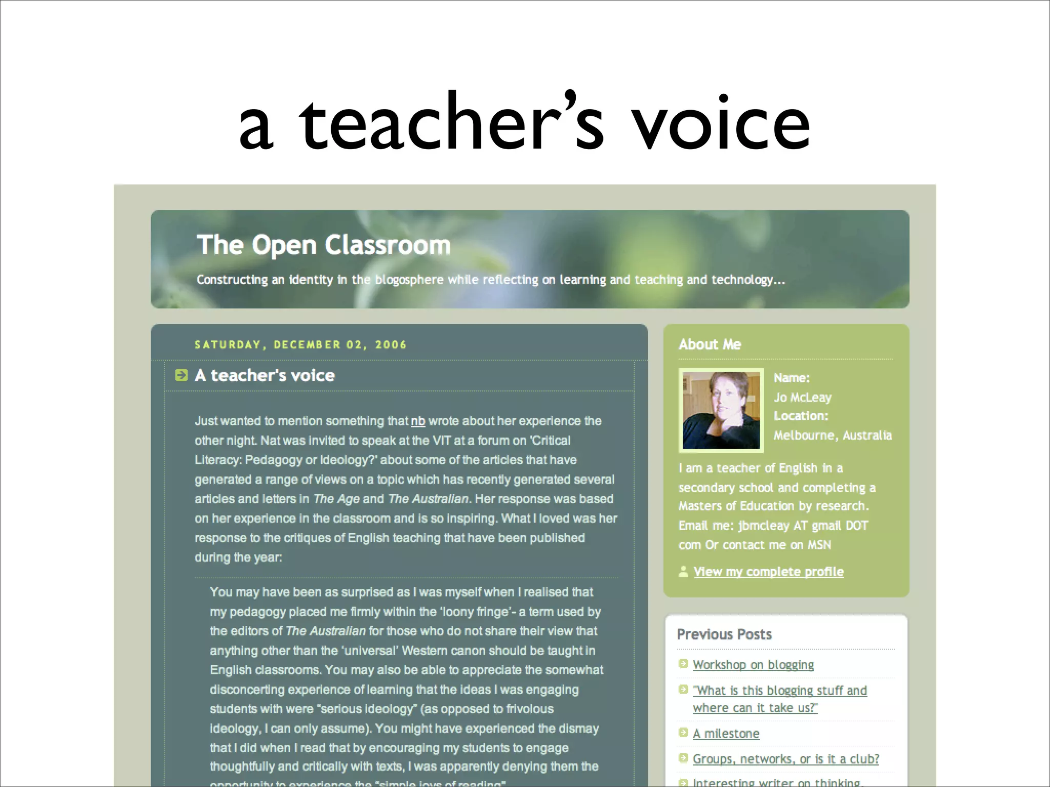 Creative Web 2.0 Learning