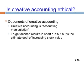 Creative accounting | PPT