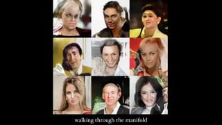 walking through the manifold
 