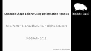 Creative AI > a “brush” > rapid experimentation
(YouTube, Paper)
 