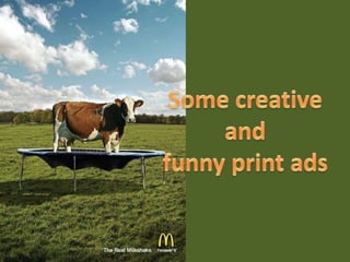 Creative and funny print ads