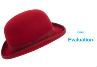 Ideas
Evaluation
 