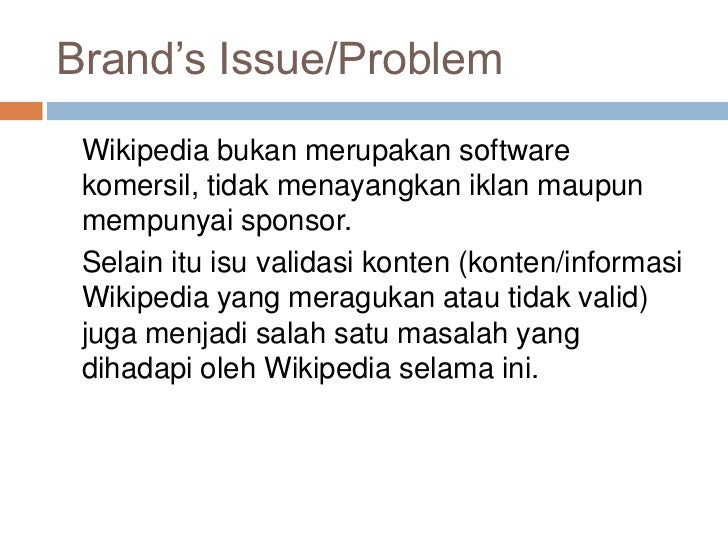 Creative brief iWikipediai Donation Creative brief iWikipediai Donation