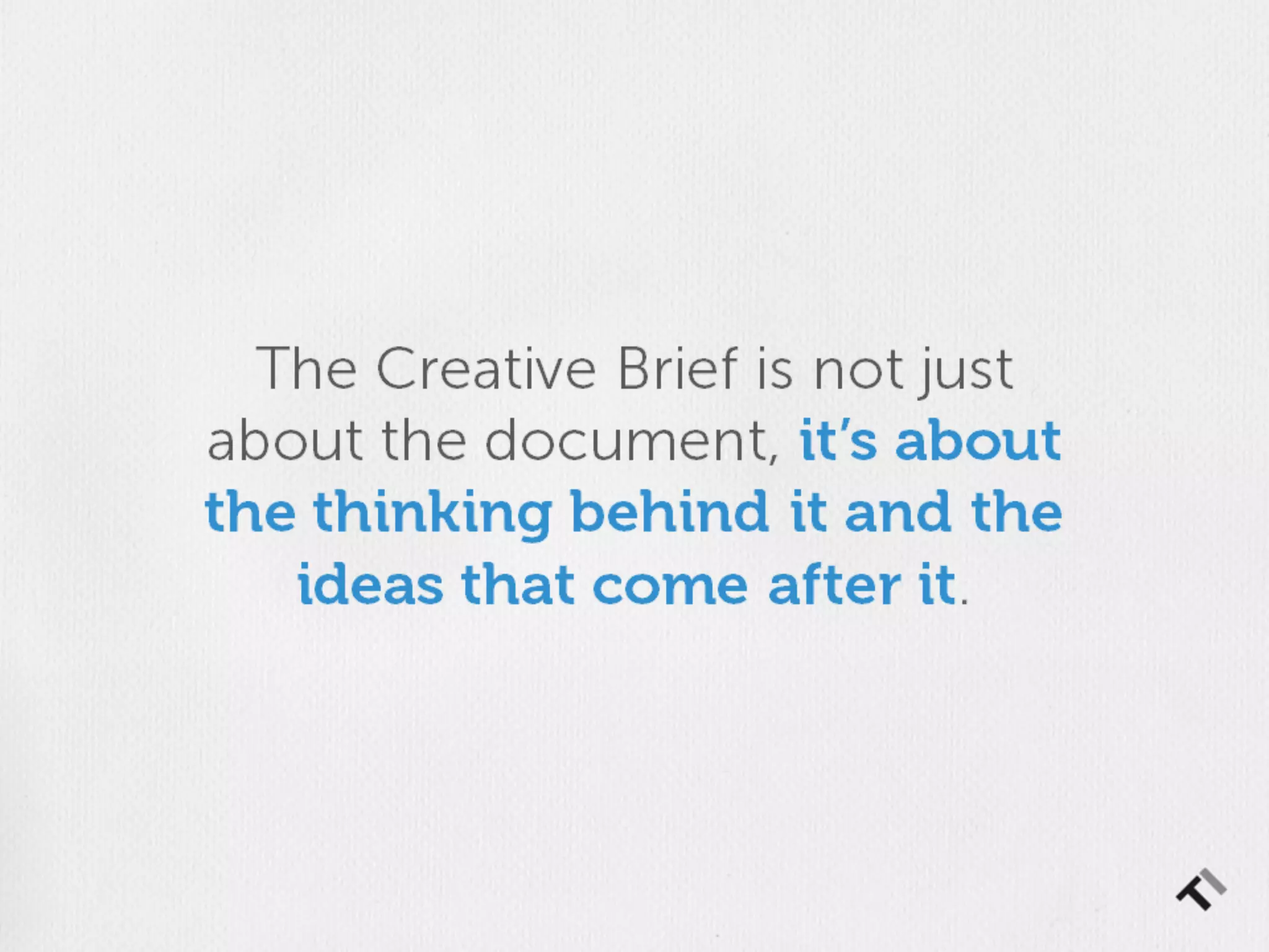 The Creative Brief: A Research Project