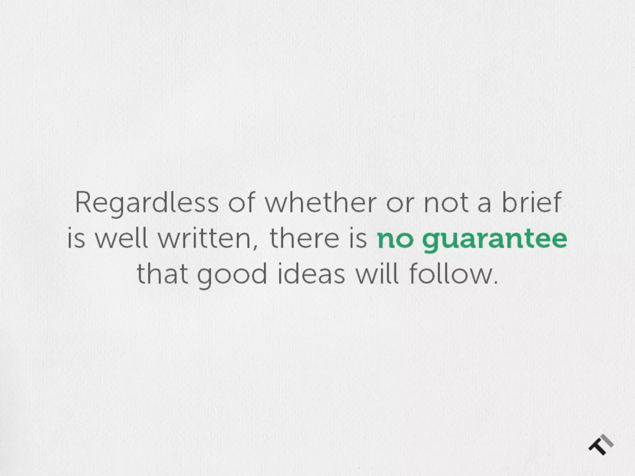 The Creative Brief: A Research Project