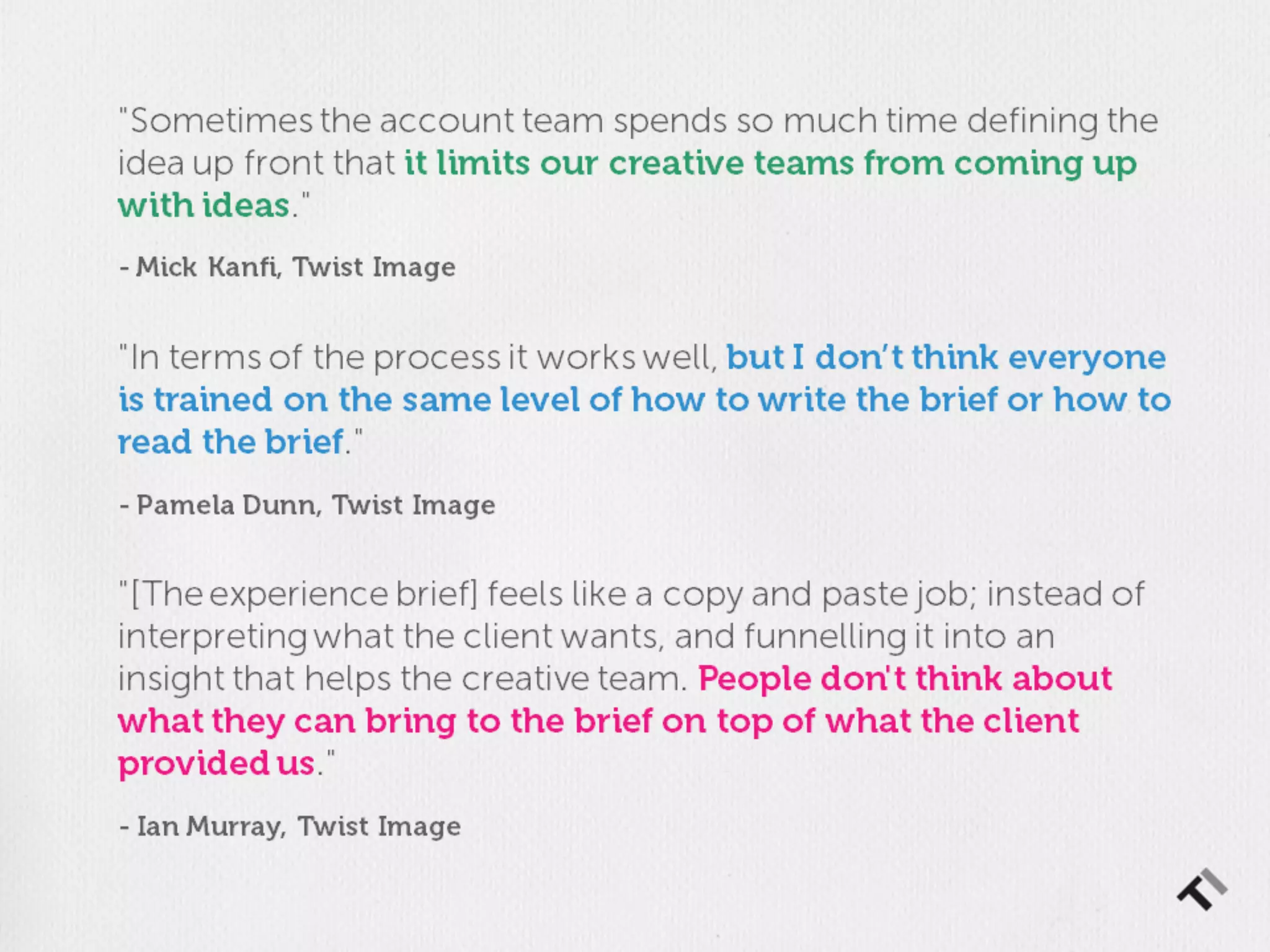 The Creative Brief: A Research Project