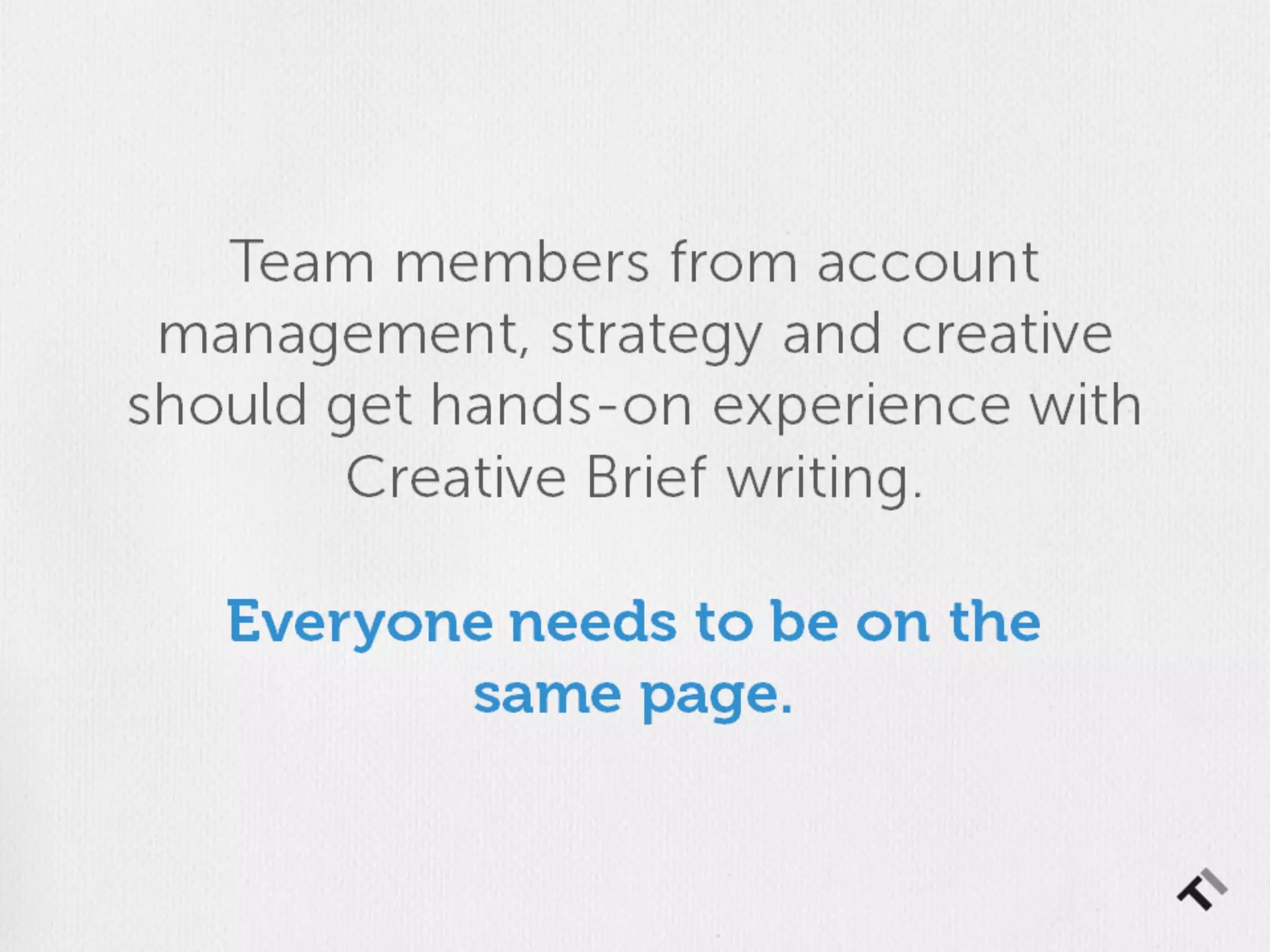 The Creative Brief: A Research Project