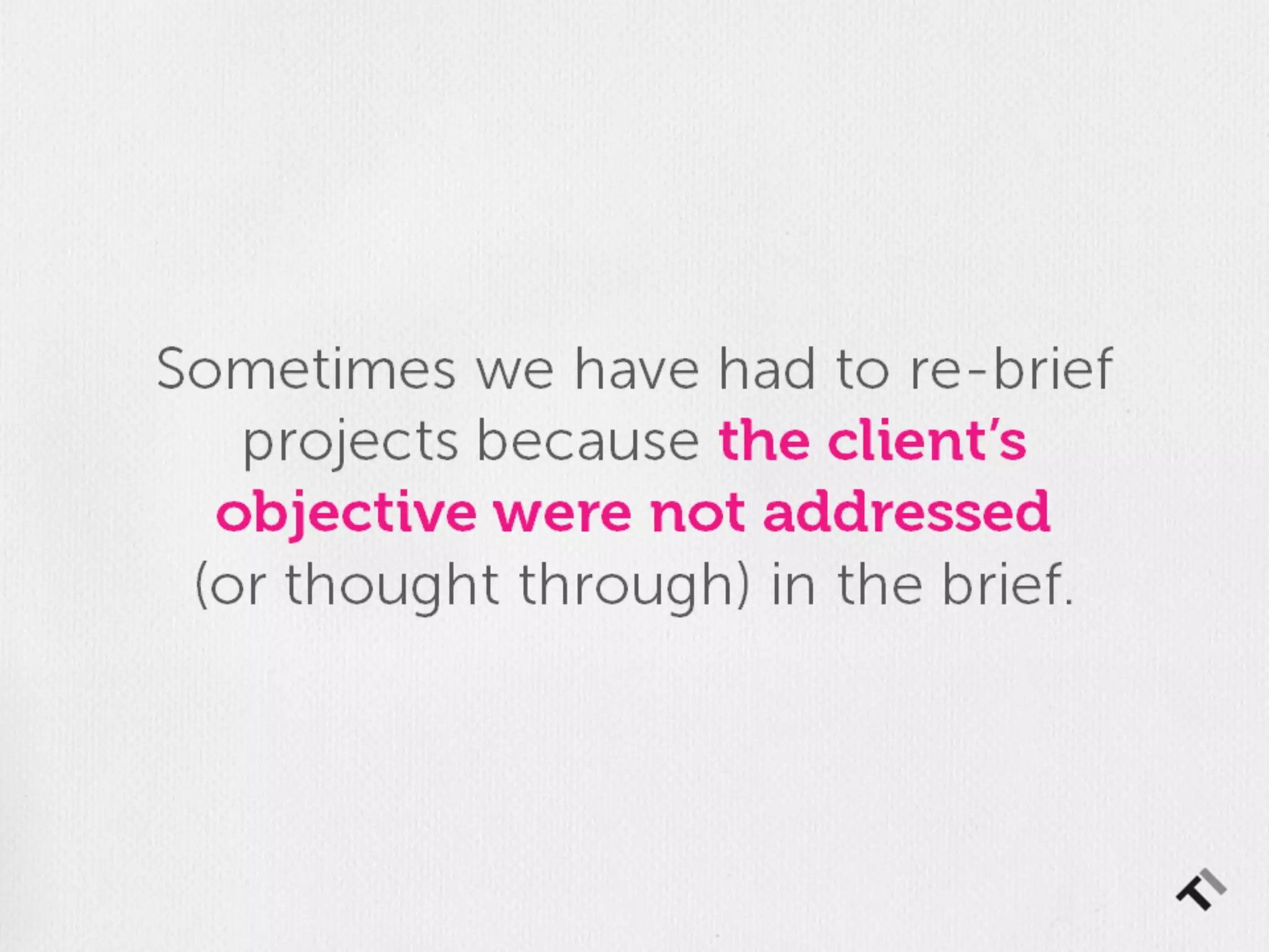 The Creative Brief: A Research Project