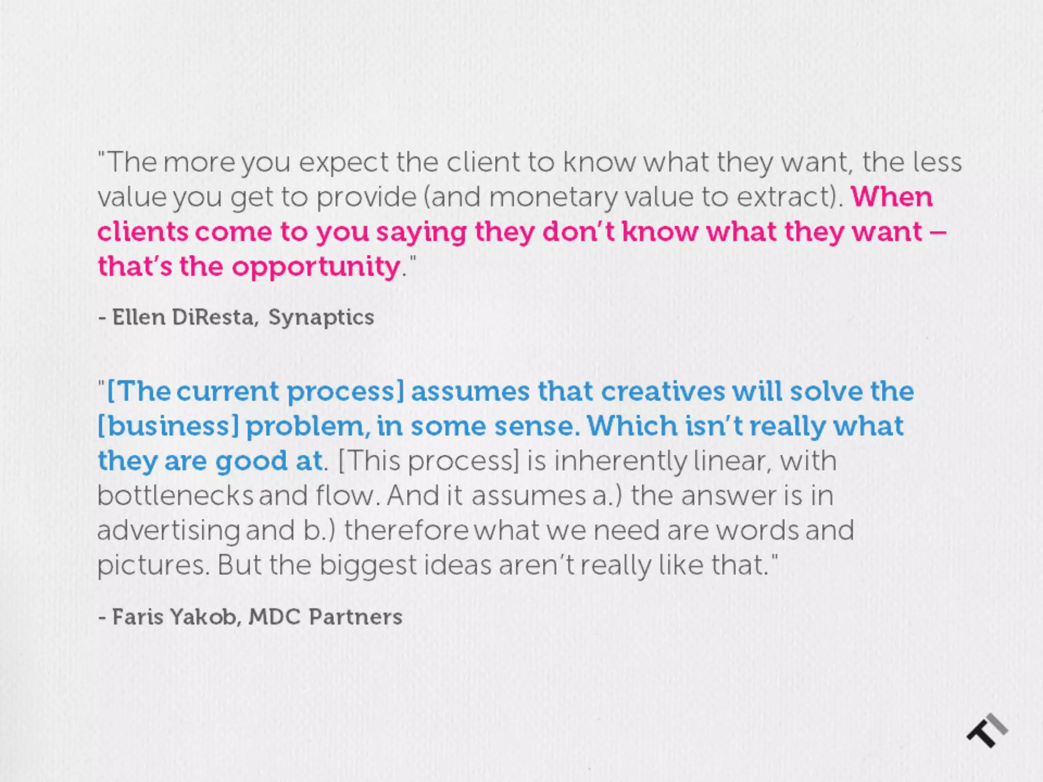 The Creative Brief: A Research Project