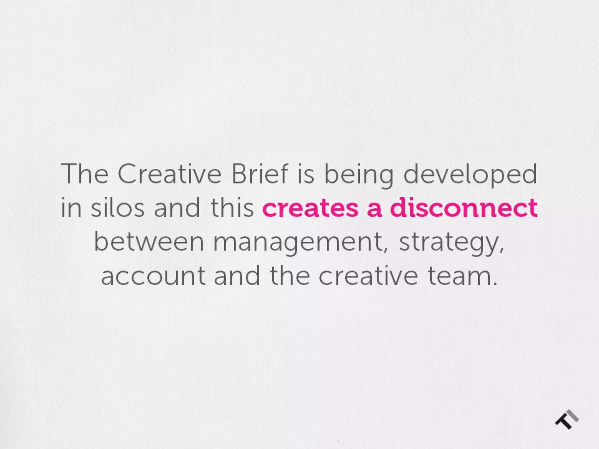 The Creative Brief: A Research Project