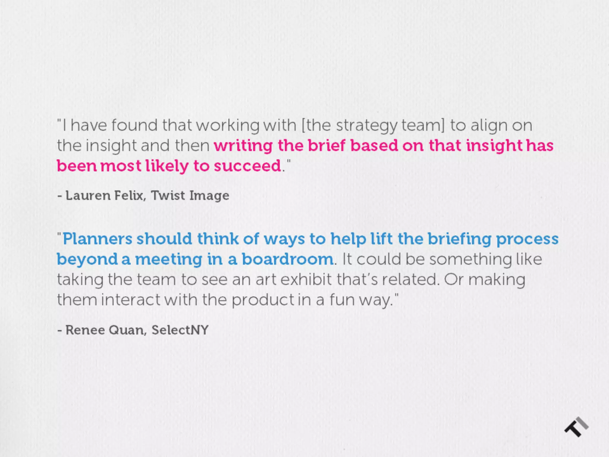 The Creative Brief: A Research Project