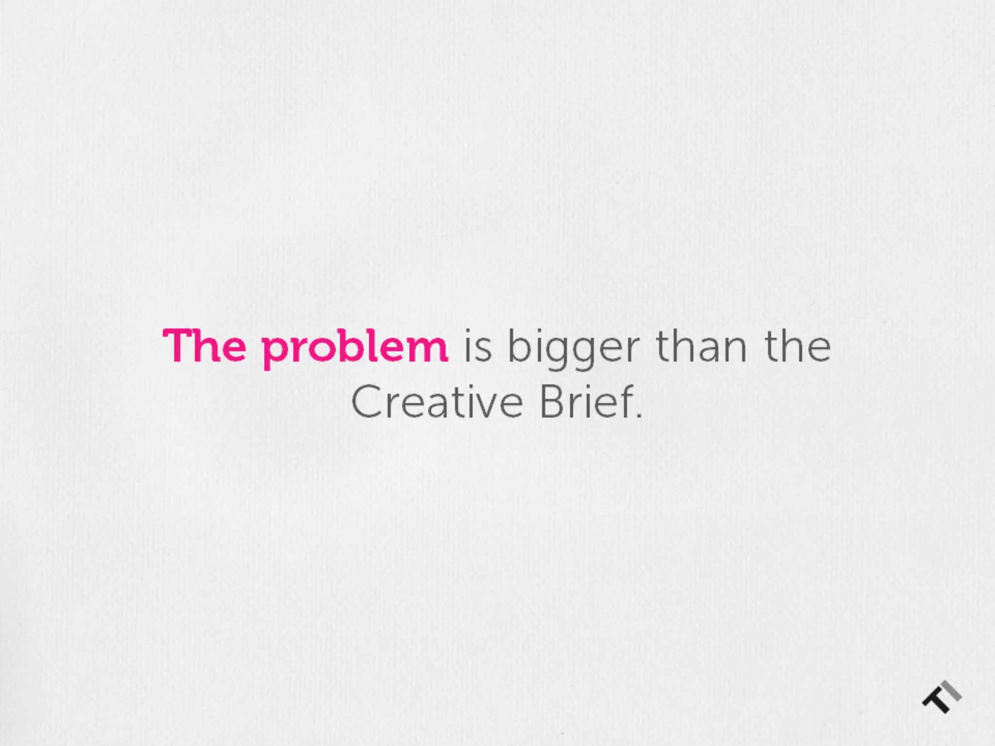 The Creative Brief: A Research Project