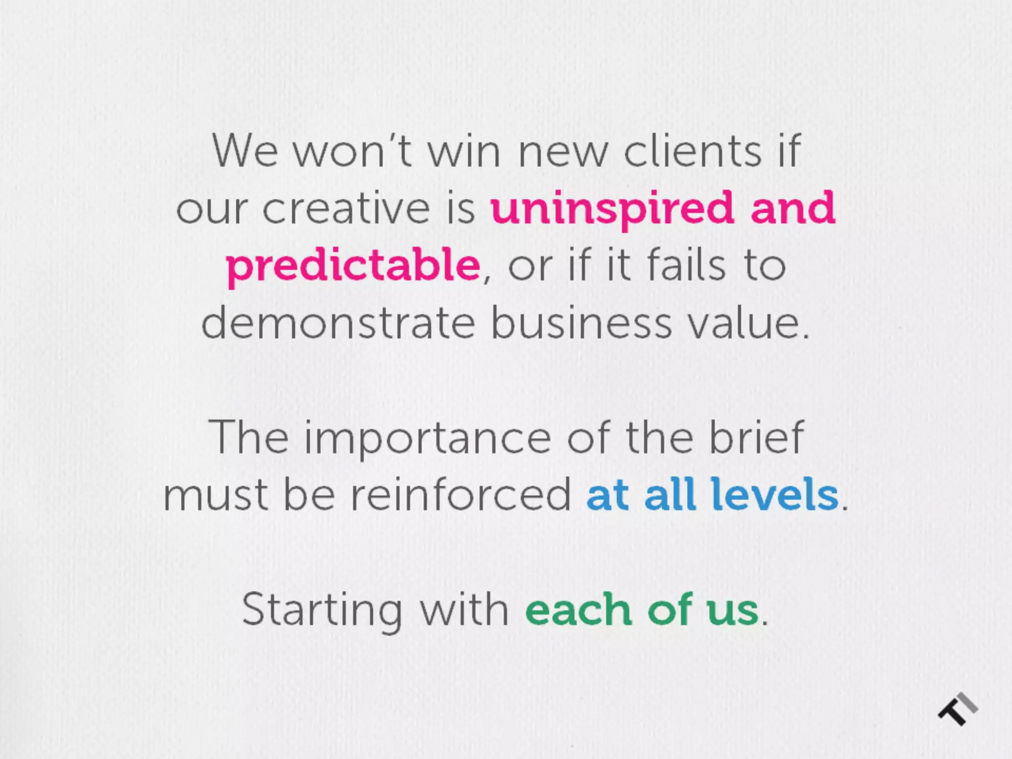 The Creative Brief: A Research Project