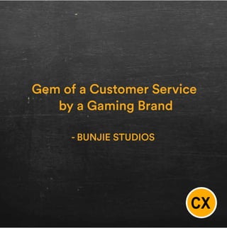 Creative carousel   best customer service example by bunjie studios