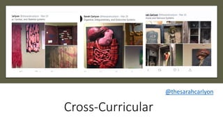 Cross-Curricular
@thesarahcarlyon
 