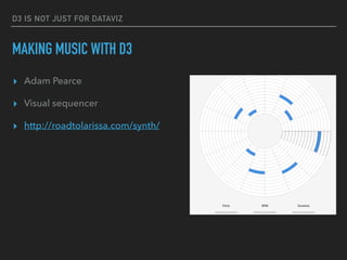 Creative coding with d3.js