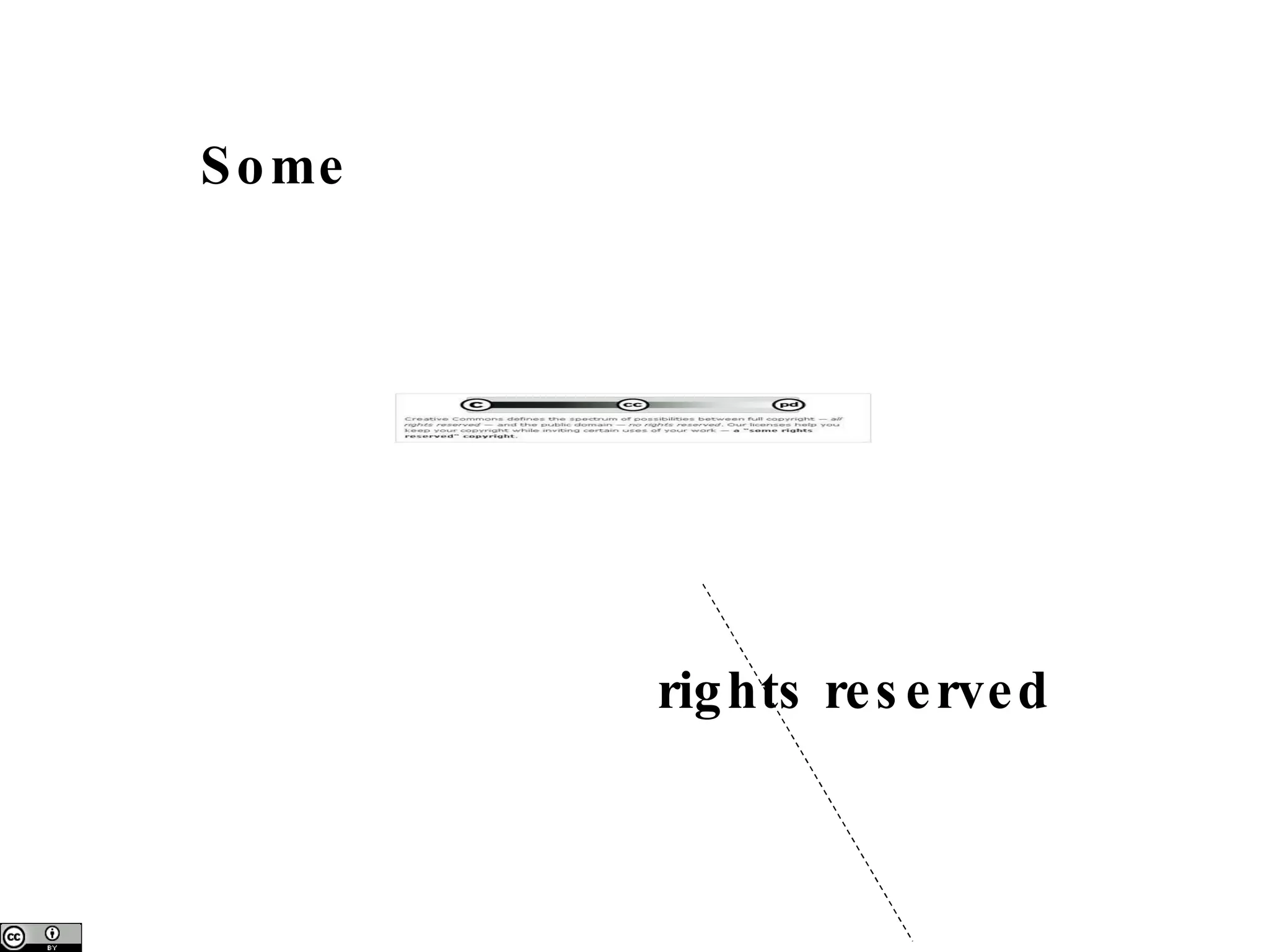 Some rights reserved 